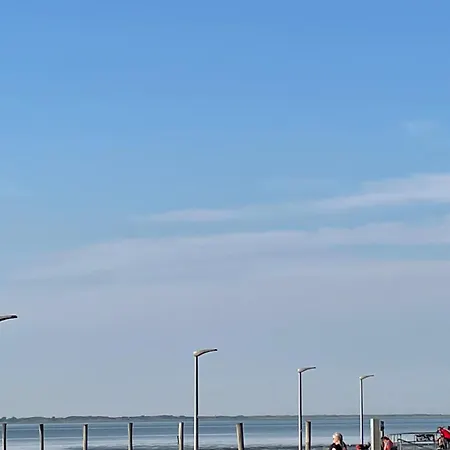 Nordseeküste Am Deich Mit Schönem Garten Ferienhaus Neßmersiel