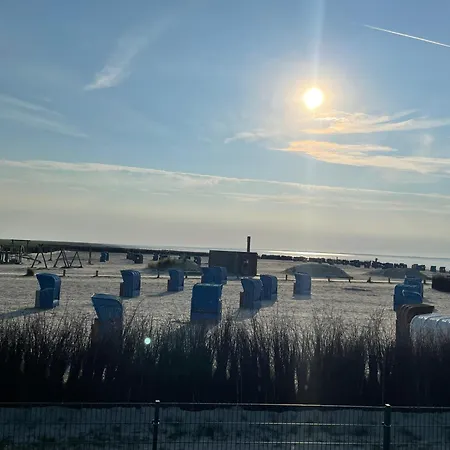 度假居 Nordseekueste Am Deich Mit Schoenem Garten Neßmersiel